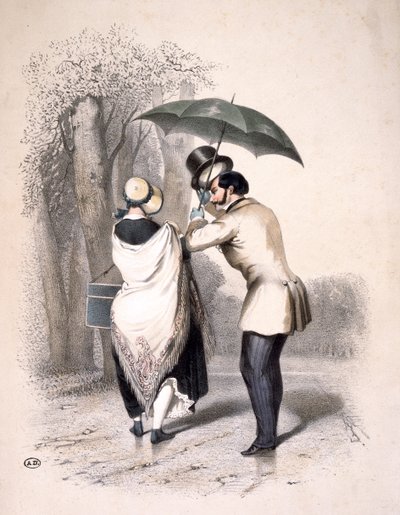 The Milliner eli tapa suunnitella johdanto, n. 1840 tekijältä Franz Teichel